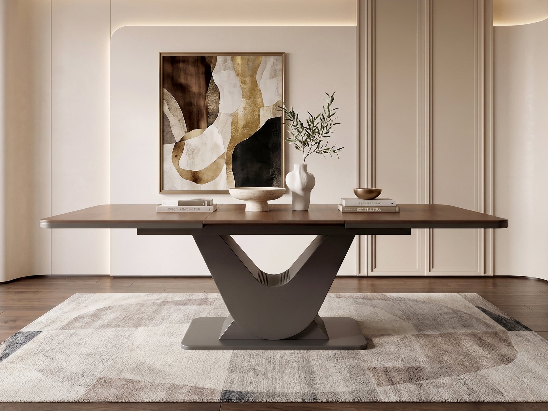 Alfa Açılır Yemek Masası (160+70x200)